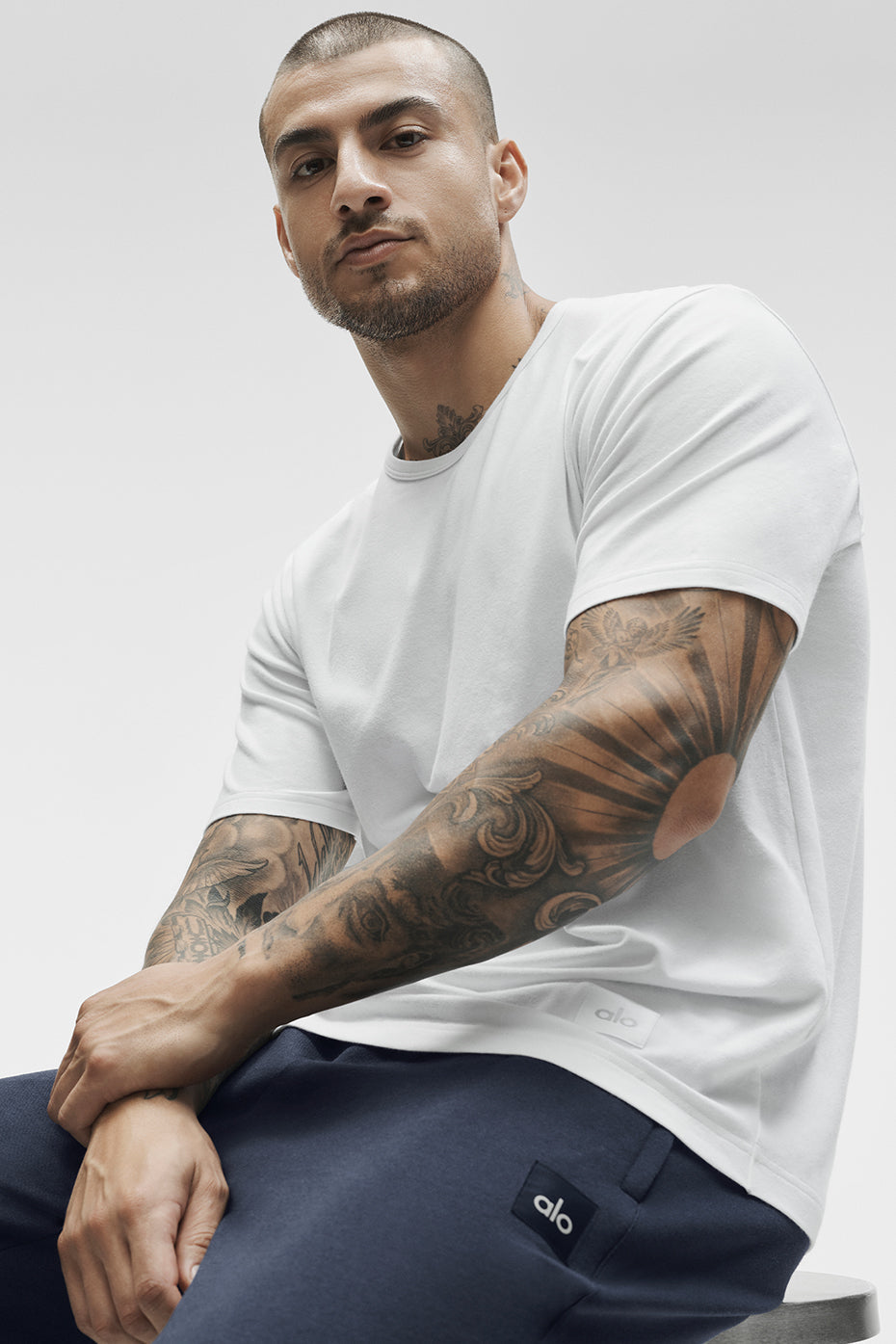 Essential Short Sleeve Street Tee - White — photo 2
