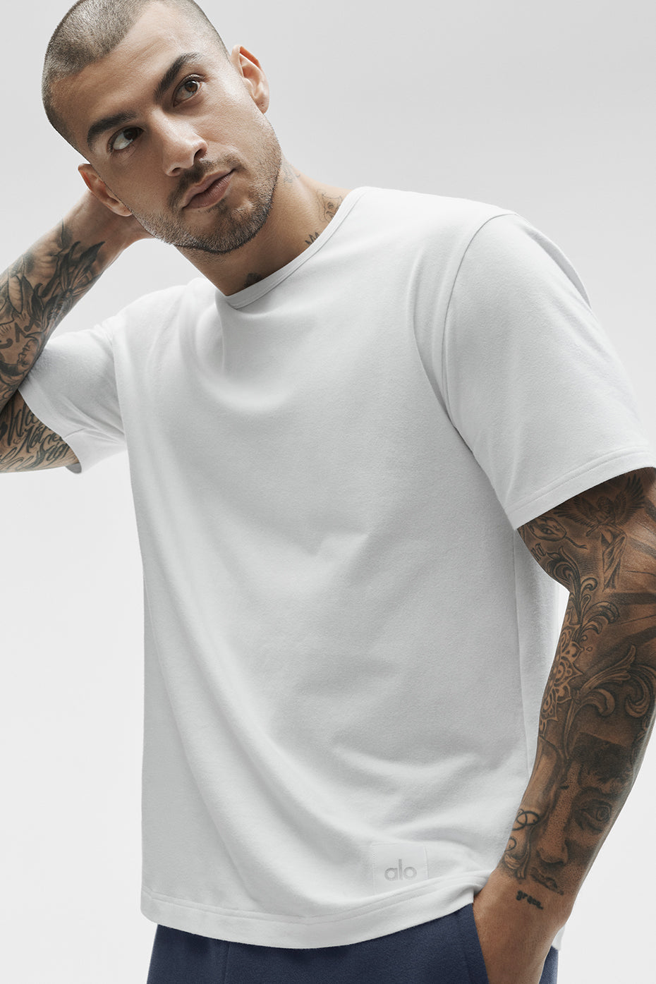 Essential Short Sleeve Street Tee - White — photo 4
