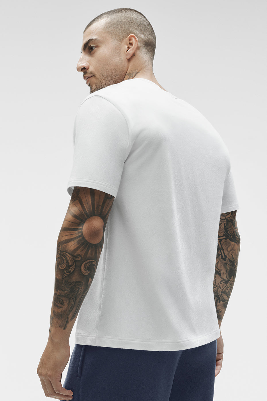 Essential Short Sleeve Street Tee - White — photo 3