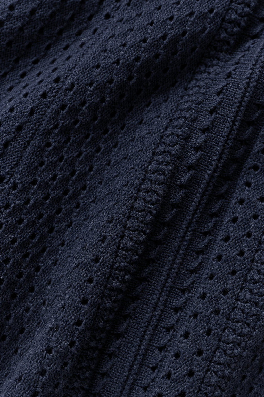 Coastline Knit Short Sleeve Polo - Navy — photo 7
