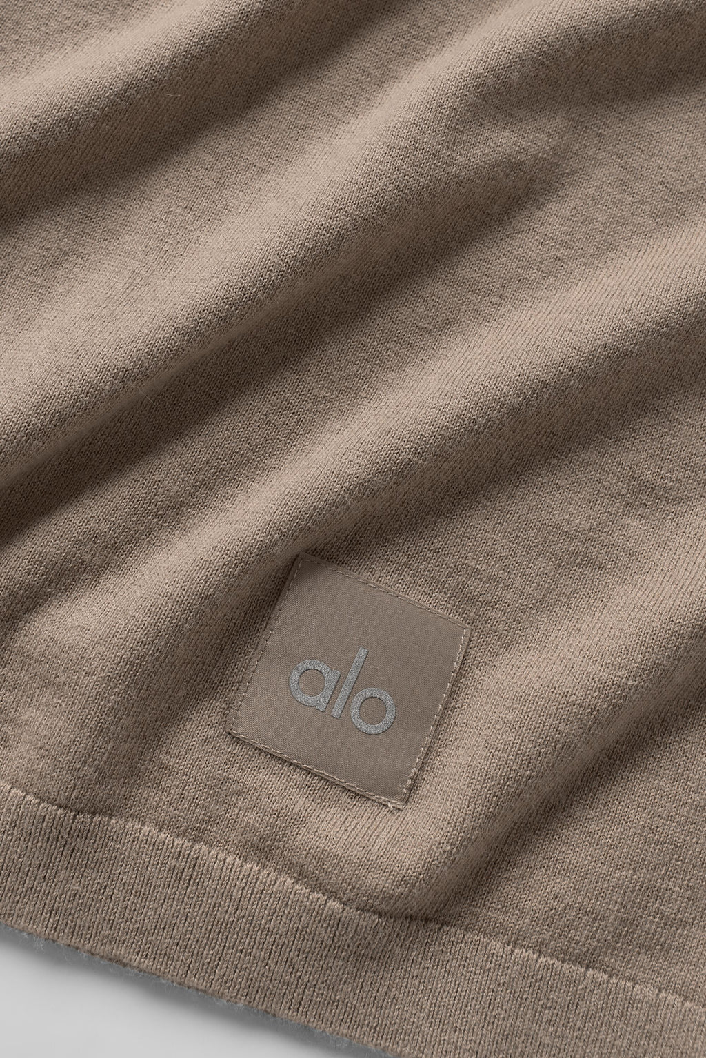 Cotton Cashmere Ever Soft Short Sleeve Crew - Gravel — photo 7