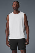 The Triumph Muscle Tank - White — photo 1