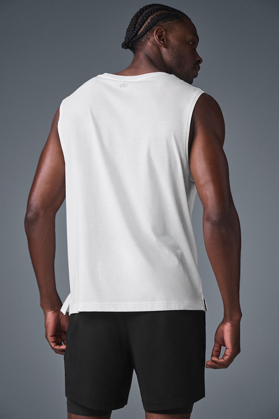 The Triumph Muscle Tank - White — photo 2