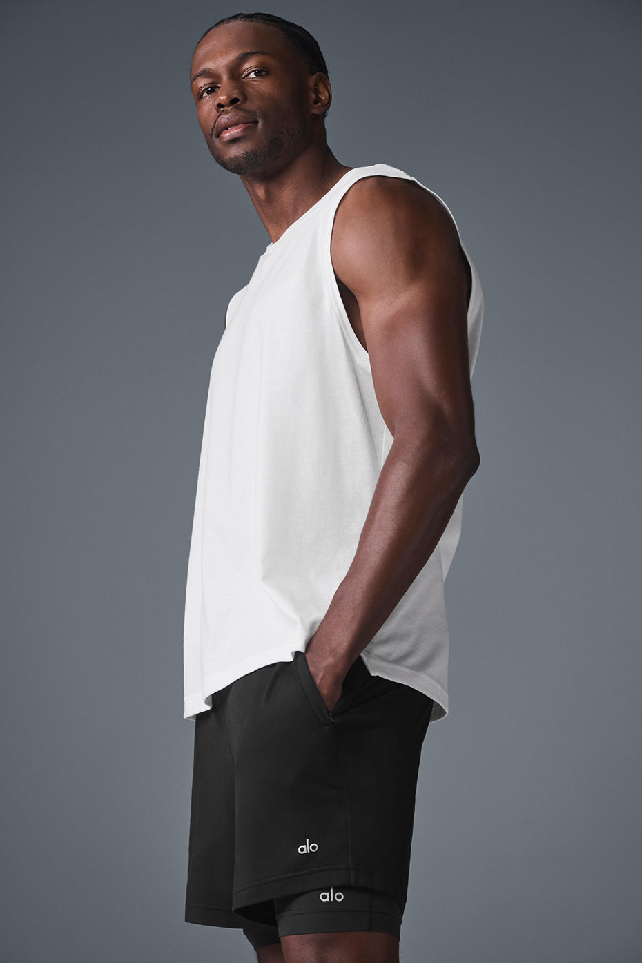 The Triumph Muscle Tank - White — photo 3