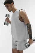 Conquer Muscle Tank - Athletic Heather Grey — photo 1