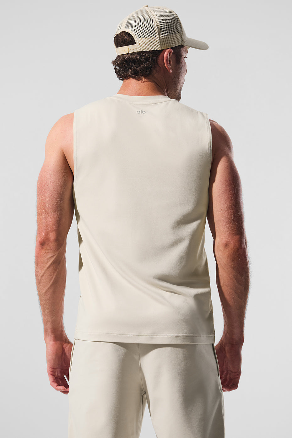 Conquer Muscle Tank - Bone — photo 3