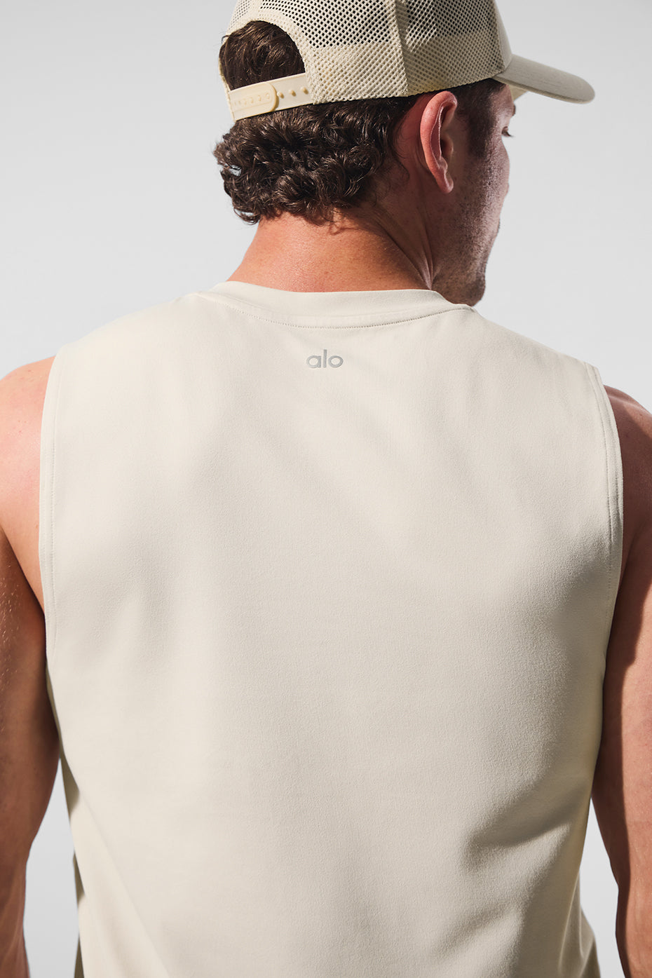 Conquer Muscle Tank - Bone — photo 4