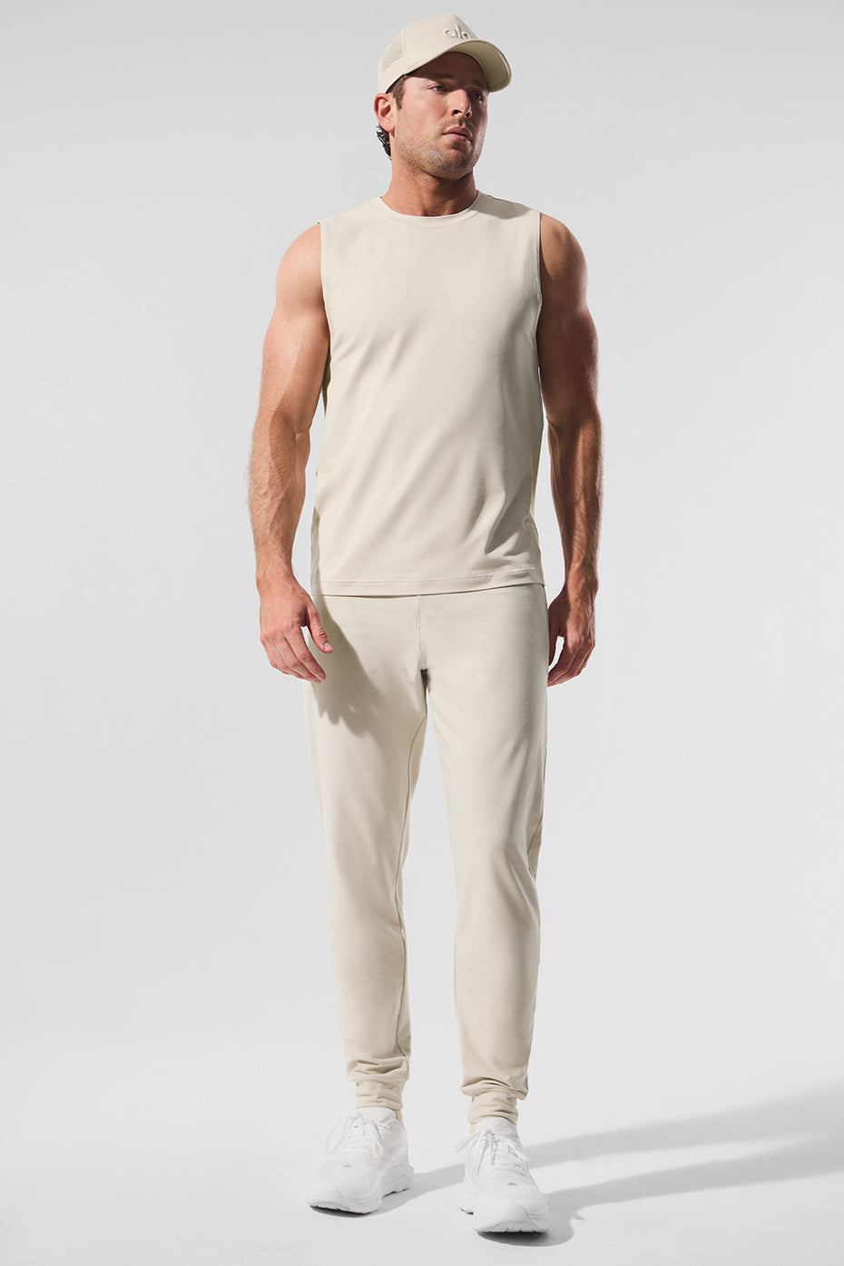 Conquer Muscle Tank - Bone — photo 5