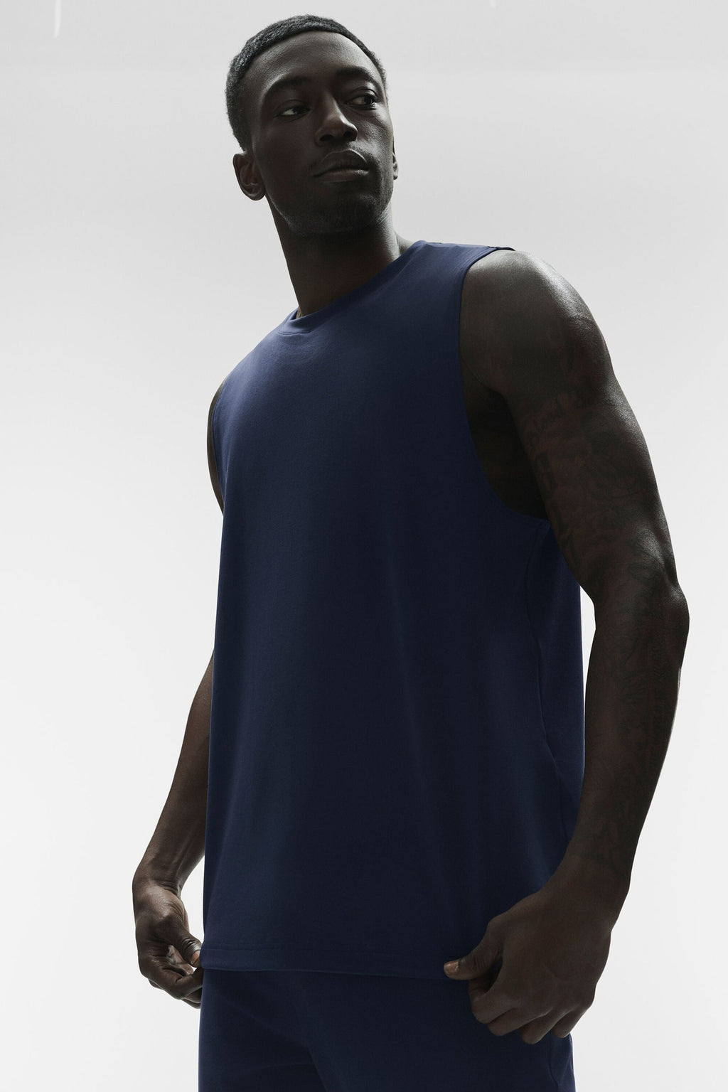 Conquer Muscle Tank - Navy — photo 1