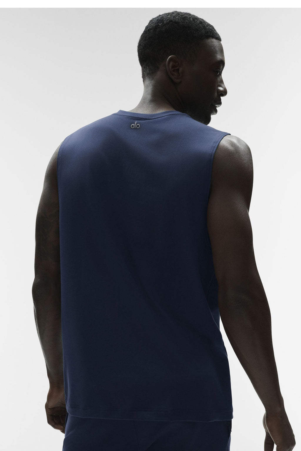 Conquer Muscle Tank - Navy — photo 2