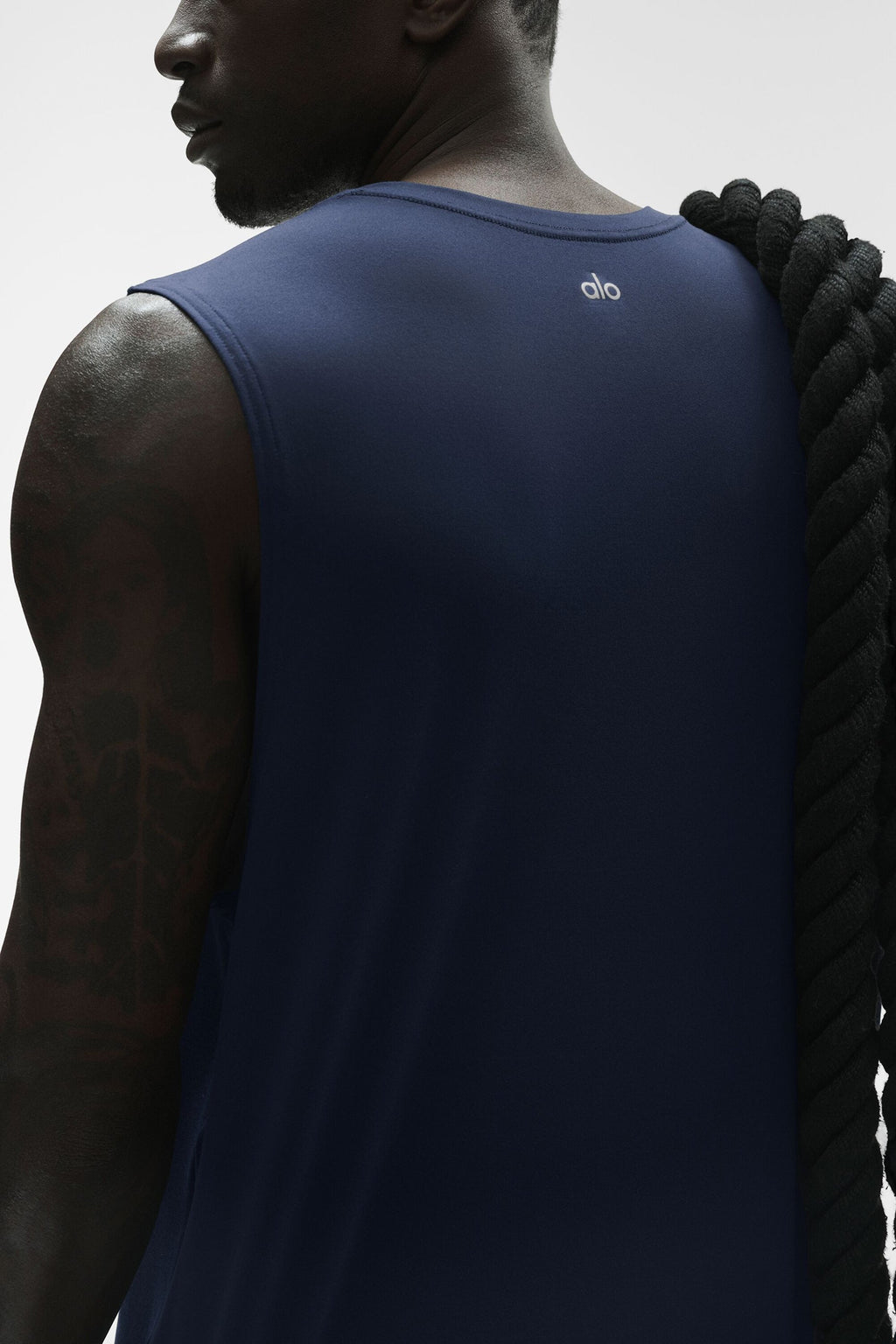 Conquer Muscle Tank - Navy — photo 3