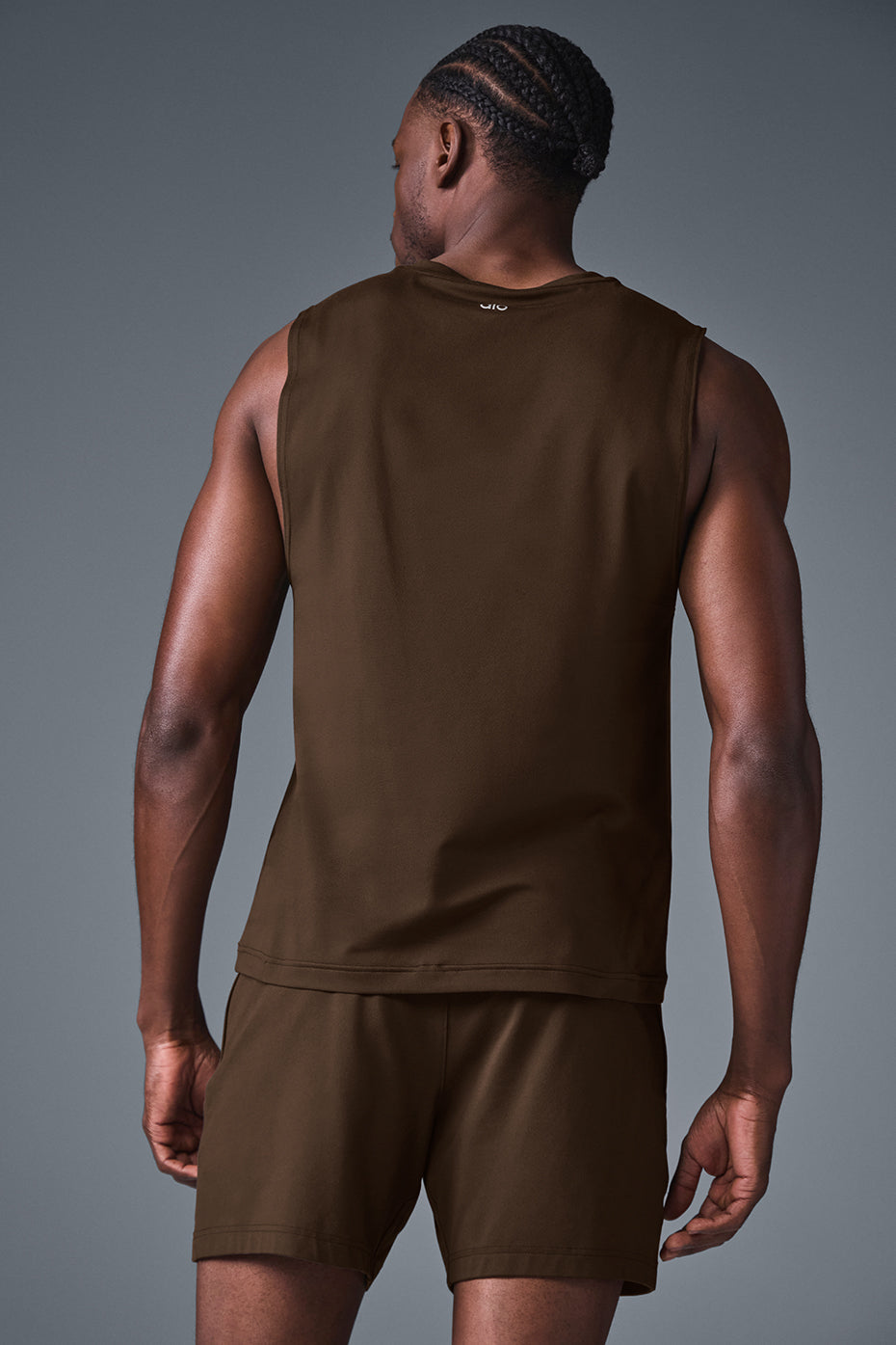 Conquer Muscle Tank - Espresso — photo 2