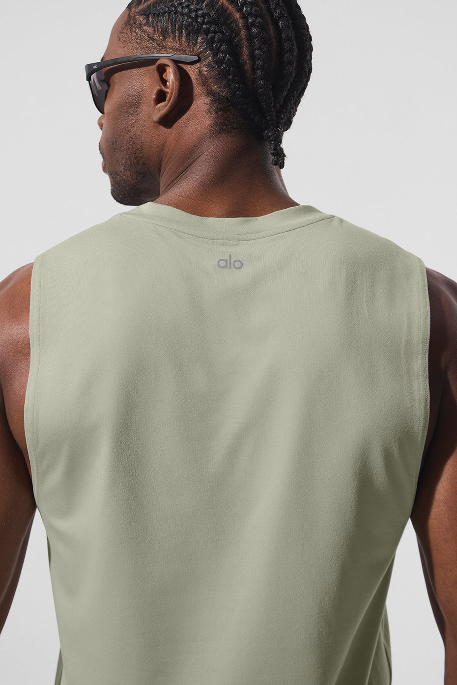 Conquer Muscle Tank - Limestone — photo 5