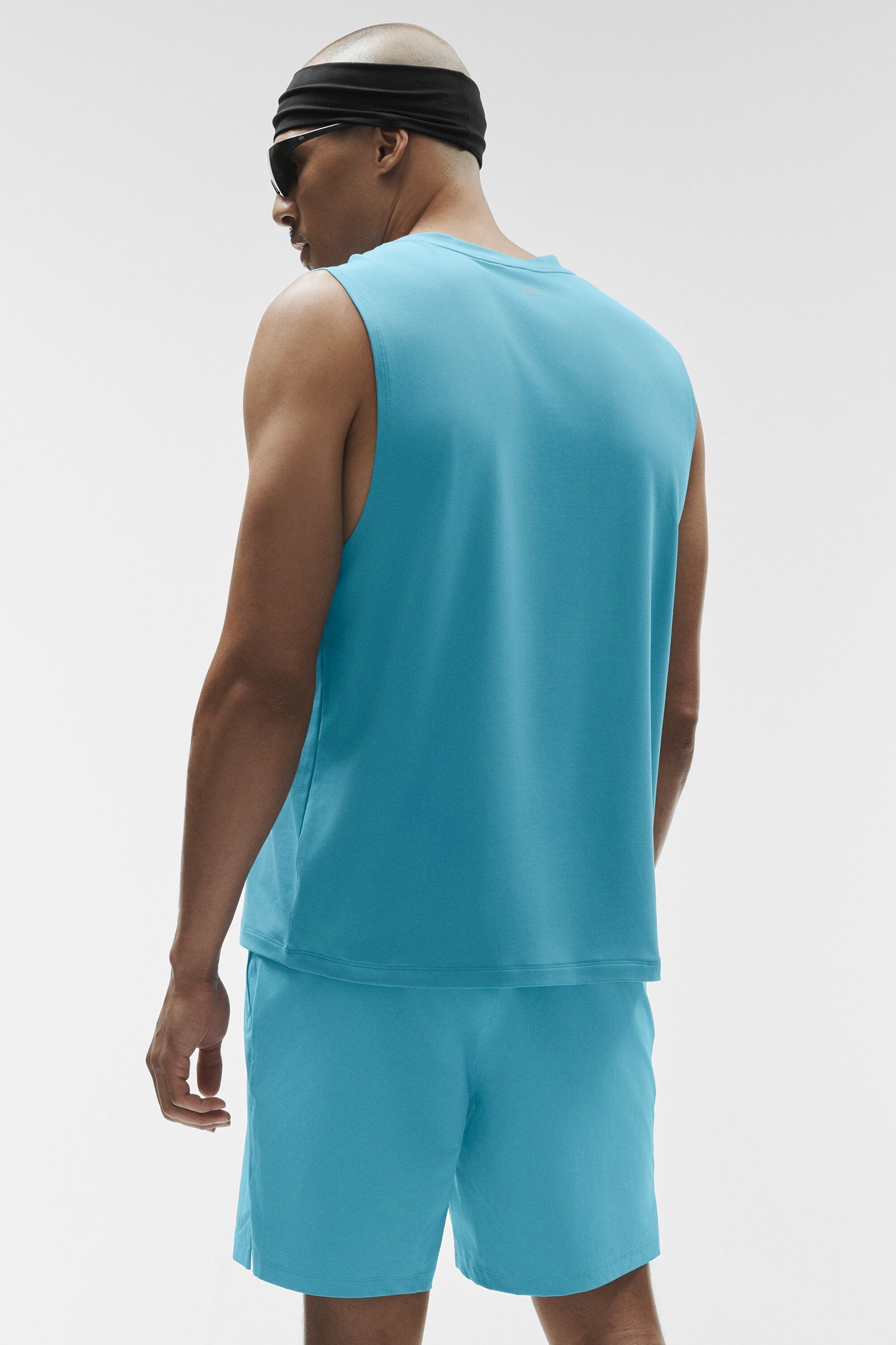 Conquer Muscle Tank - Blue Breeze — photo 2