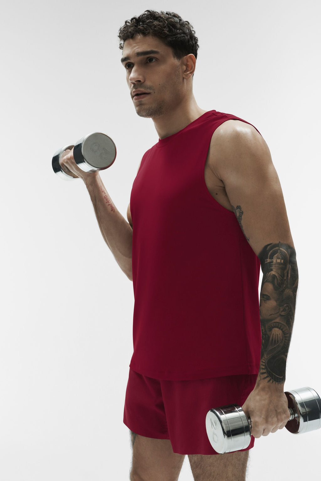 Conquer Muscle Tank - Garnet — photo 3