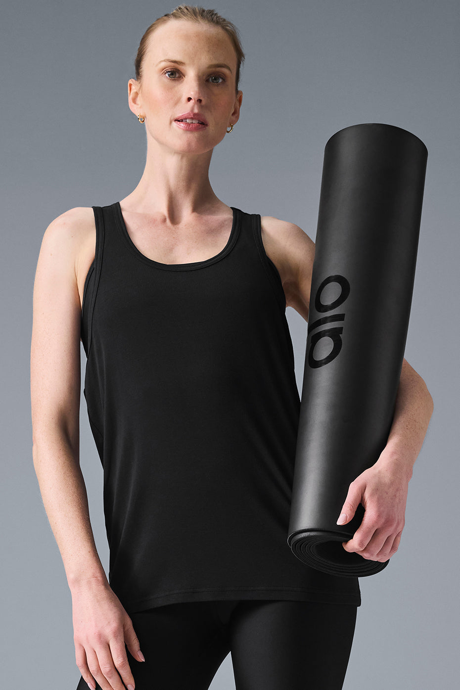 Everyday Modal Rib Tank - Black — photo 3