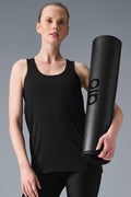 Everyday Modal Rib Tank - Black — photo 3