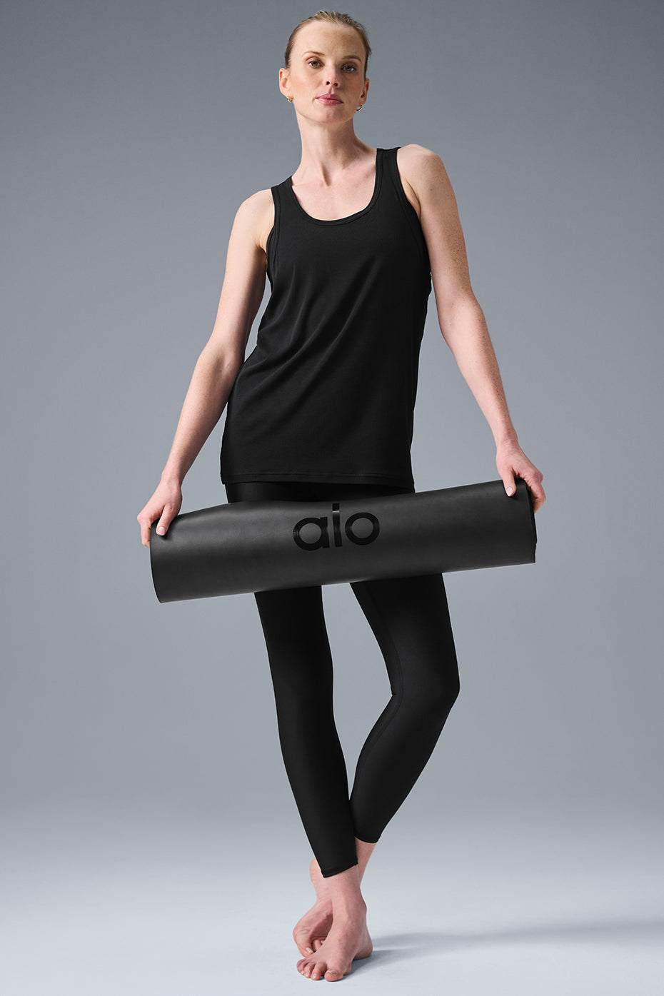 Everyday Modal Rib Tank - Black — photo 4