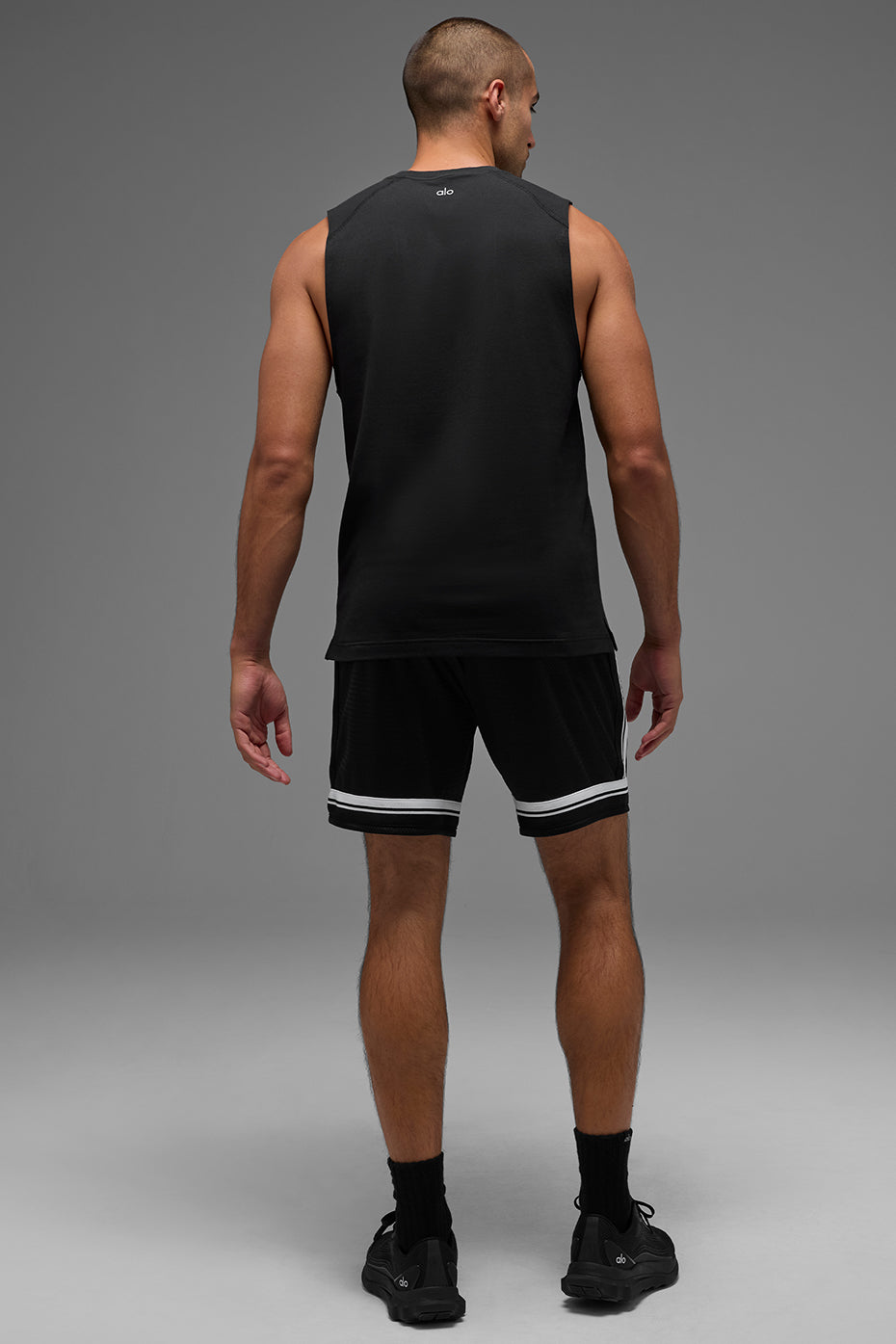 ALO Vapor Muscle Tank - Black — photo 5