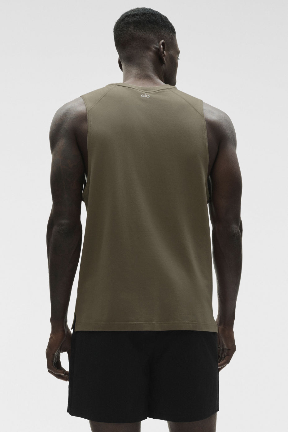 ALO Vapor Muscle Tank - Olive Tree — photo 2