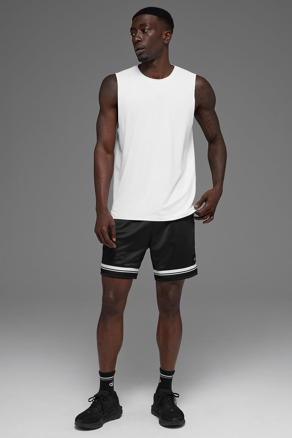 Idol Muscle Tank - White — photo 5