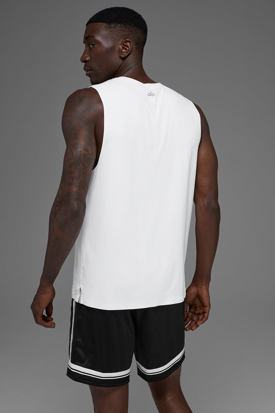 Idol Muscle Tank - White — photo 3