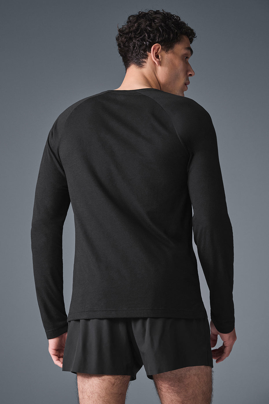 Triumph Long Sleeve Tee - Black — photo 2