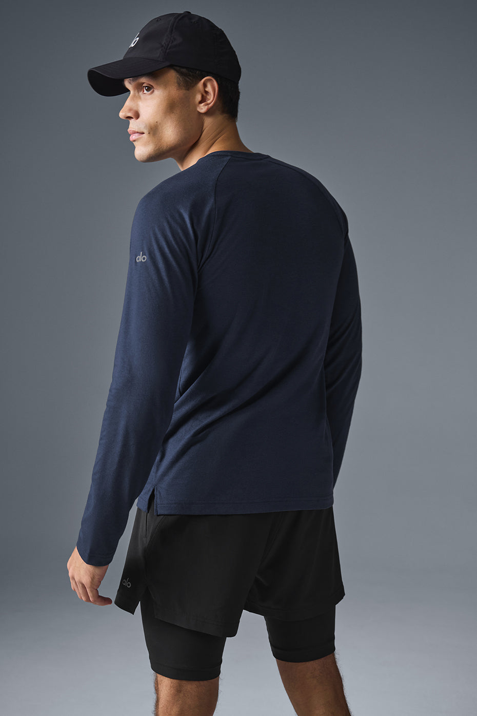 Triumph Long Sleeve Tee - Navy — photo 3