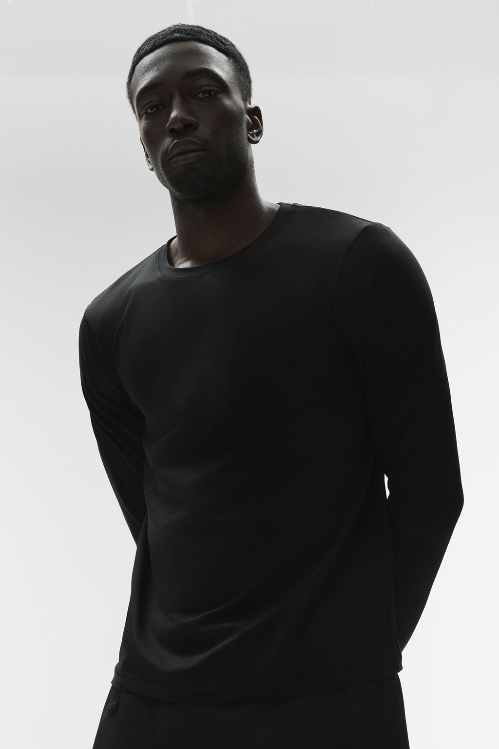 Conquer Reform Crewneck Long Sleeve - Black — photo 3