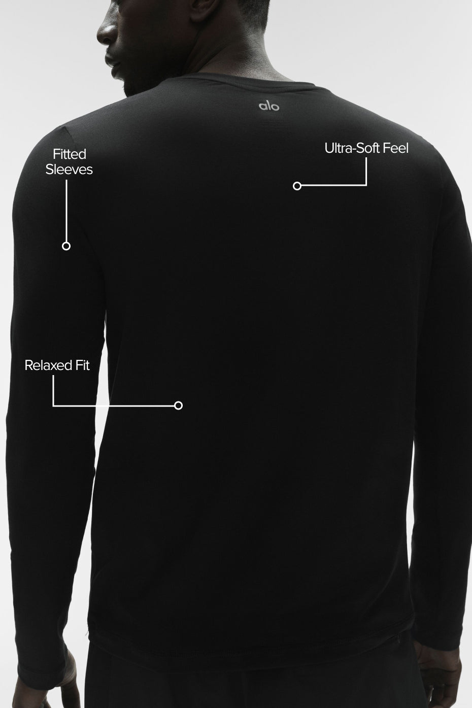 Conquer Reform Crewneck Long Sleeve - Black — photo 2