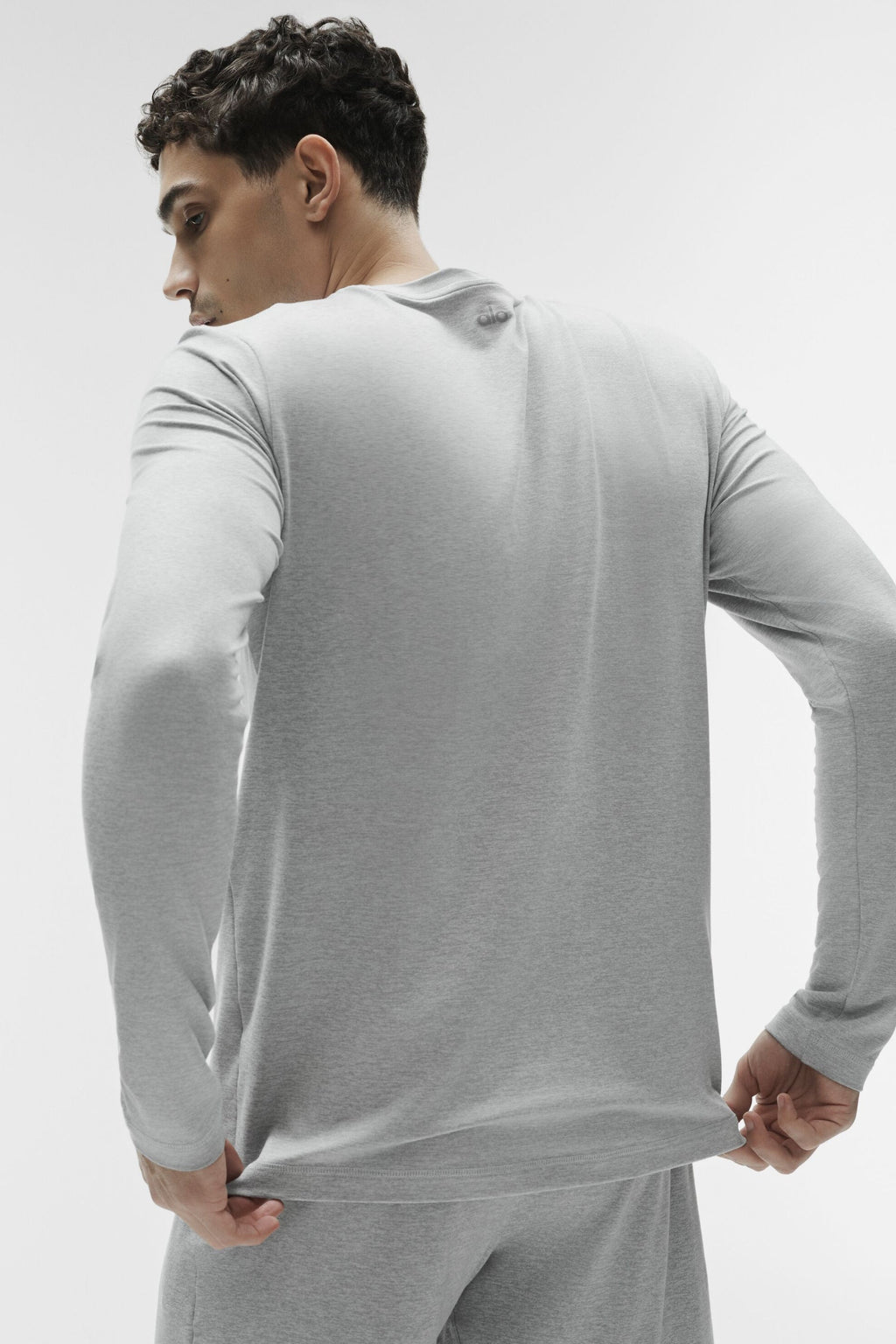 Conquer Reform Crewneck Long Sleeve - Athletic Heather Grey — photo 3
