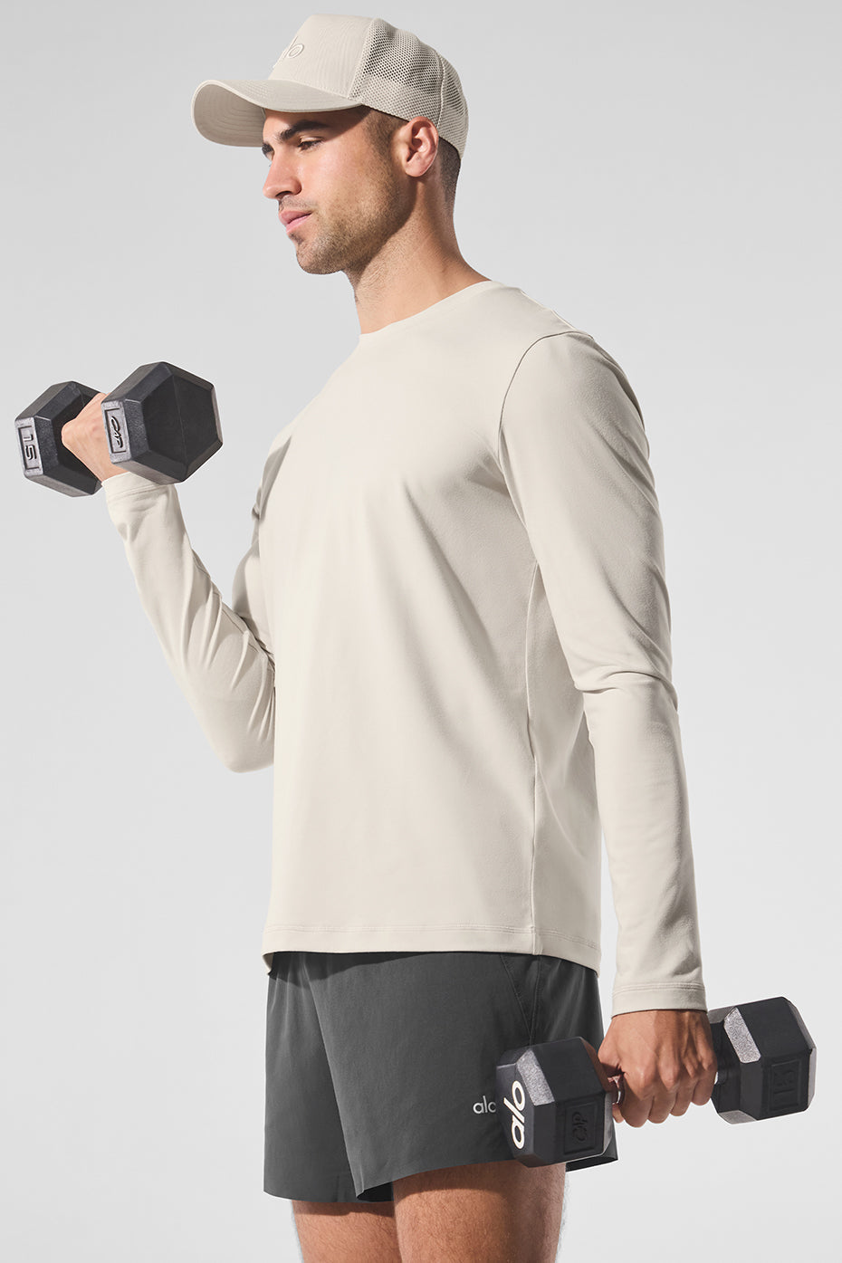 Conquer Reform Crewneck Long Sleeve - Bone — photo 5