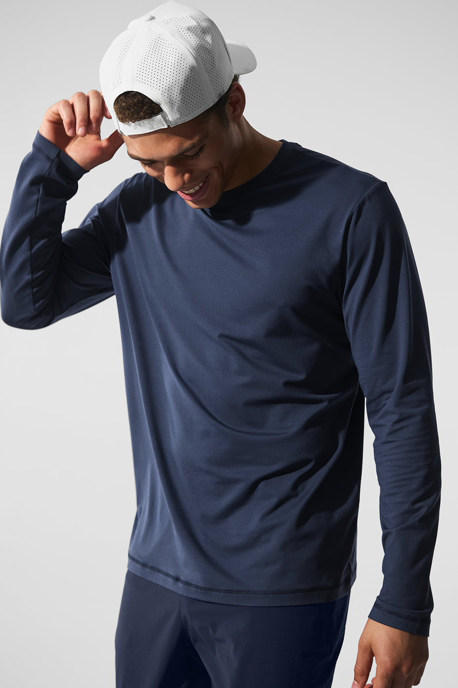 Conquer Reform Crewneck Long Sleeve - Navy — photo 4