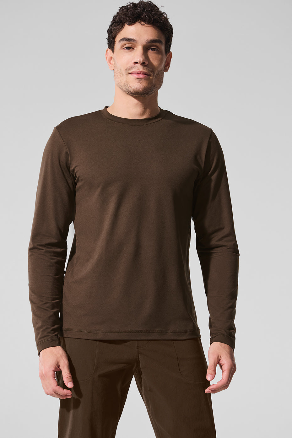 Conquer Reform Crewneck Long Sleeve - Espresso — photo 1