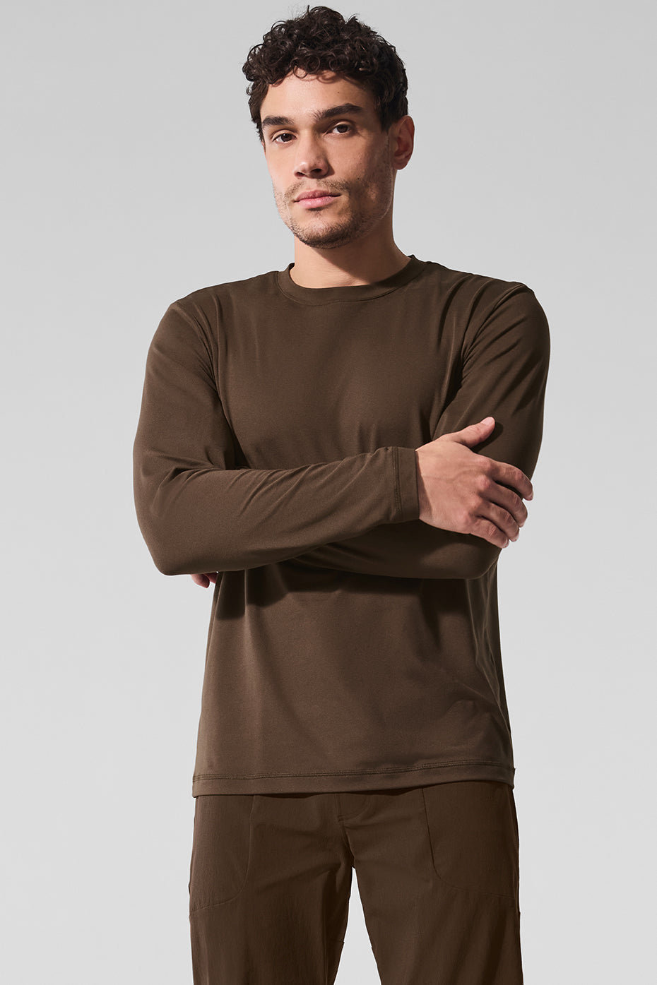 Conquer Reform Crewneck Long Sleeve - Espresso — photo 4