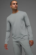 Conquer Reform Crewneck Long Sleeve - Lunar Grey — photo 2