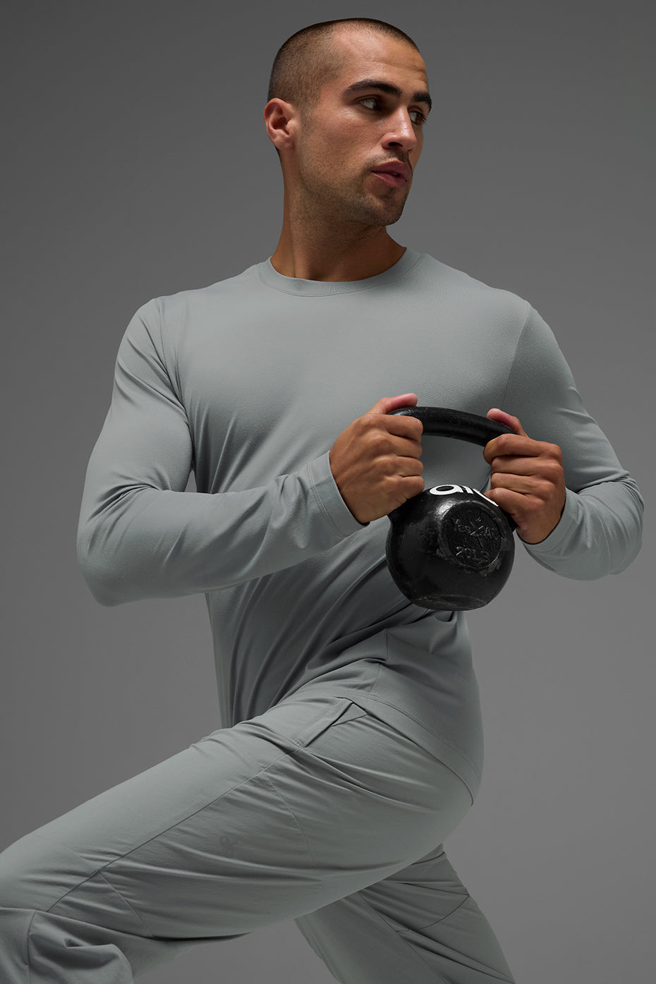 Conquer Reform Crewneck Long Sleeve - Lunar Grey — photo 4