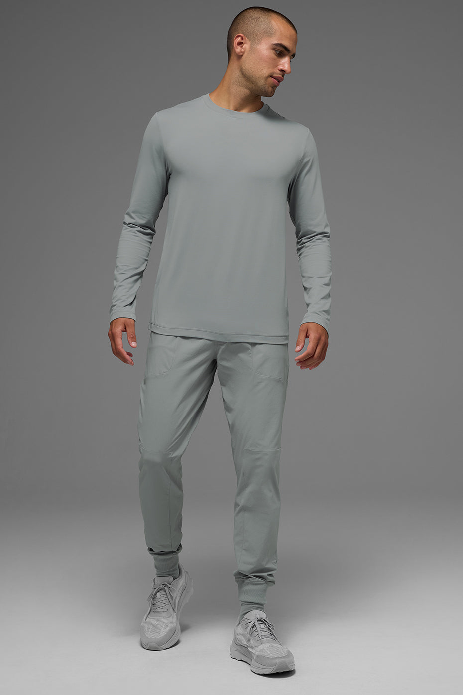 Conquer Reform Crewneck Long Sleeve - Lunar Grey — photo 5