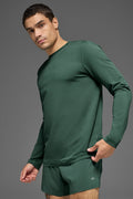 Conquer Reform Crewneck Long Sleeve - Clover Green — photo 1