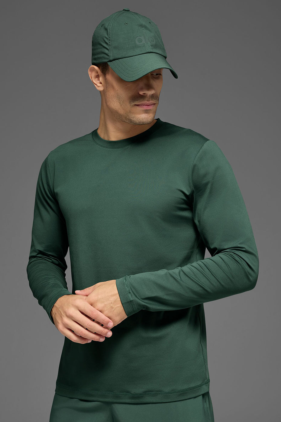 Conquer Reform Crewneck Long Sleeve - Clover Green — photo 3