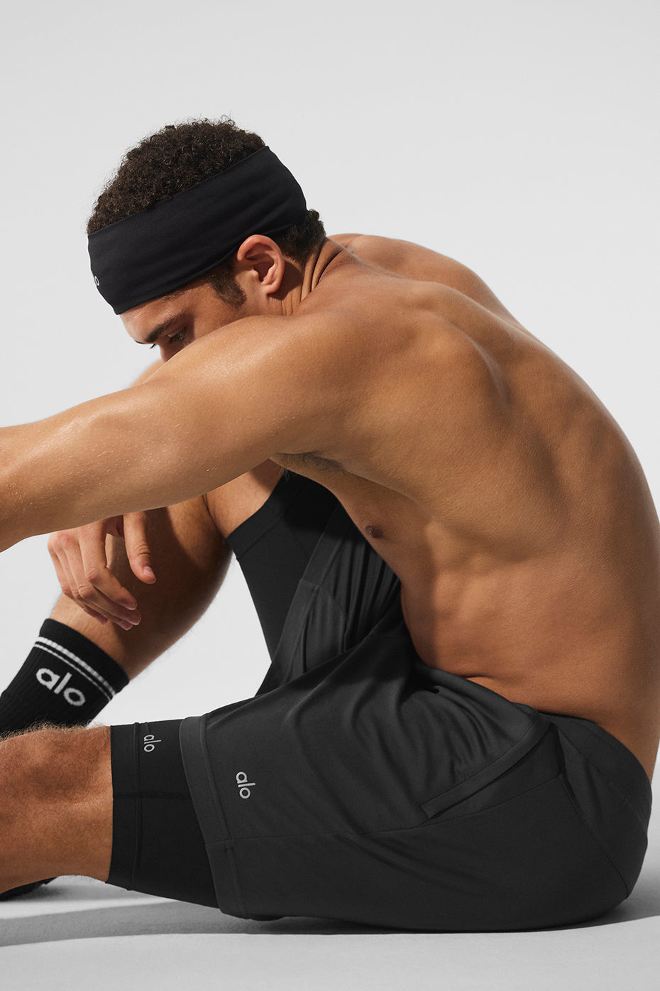 Conquer React 2-In-1 Performance Short - Anthracite/Black — photo 3