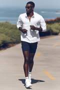 Conquer 1/4 Zip Reform Long Sleeve - White — photo 1