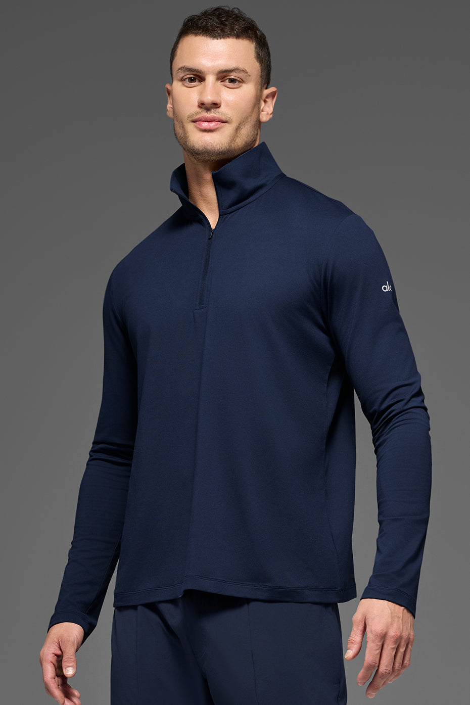 Conquer 1/4 Zip Reform Long Sleeve - Navy — photo 1
