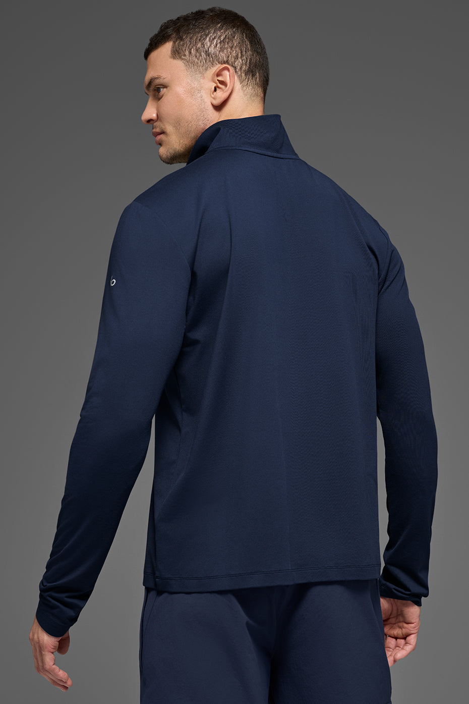 Conquer 1/4 Zip Reform Long Sleeve - Navy — photo 3
