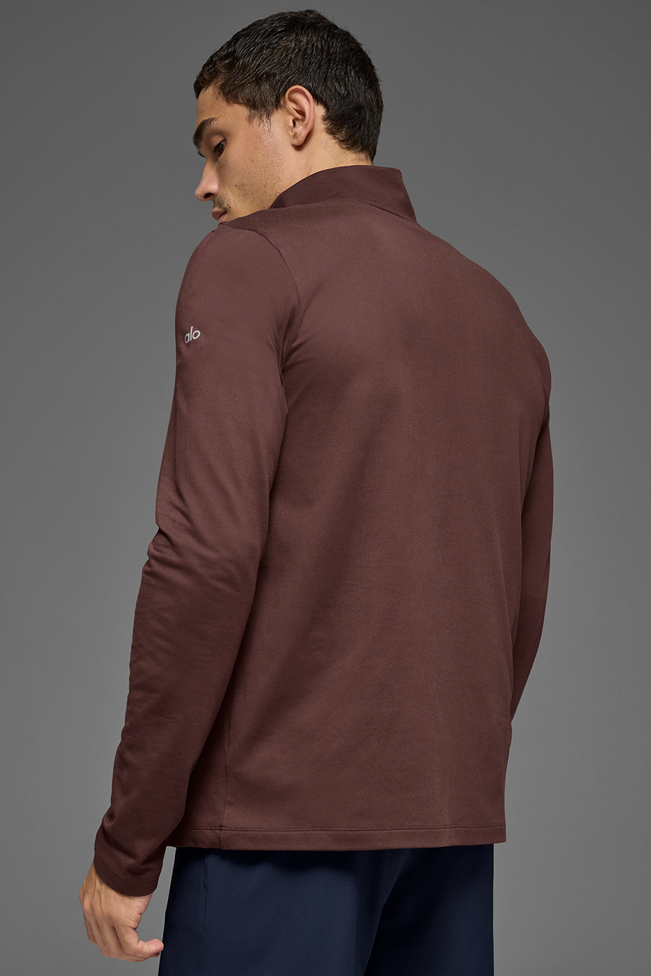 Conquer 1/4 Zip Reform Long Sleeve - Brownstone — photo 3