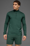 Conquer 1/4 Zip Reform Long Sleeve - Clover Green — photo 1