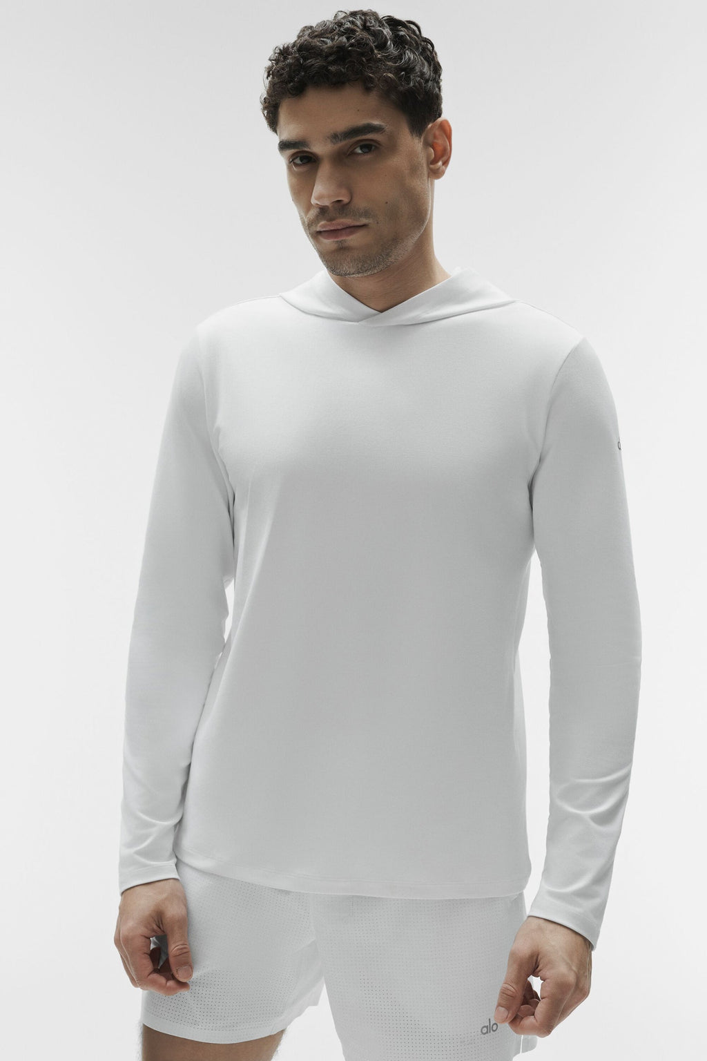 Conquer Reform Long Sleeve With Hood - White — photo 1