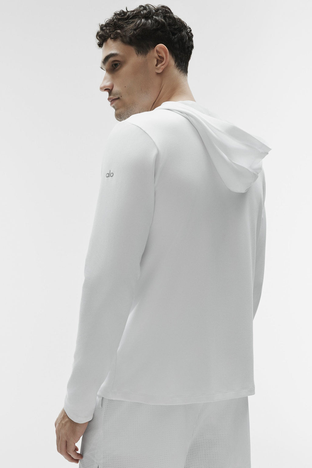 Conquer Reform Long Sleeve With Hood - White — photo 4