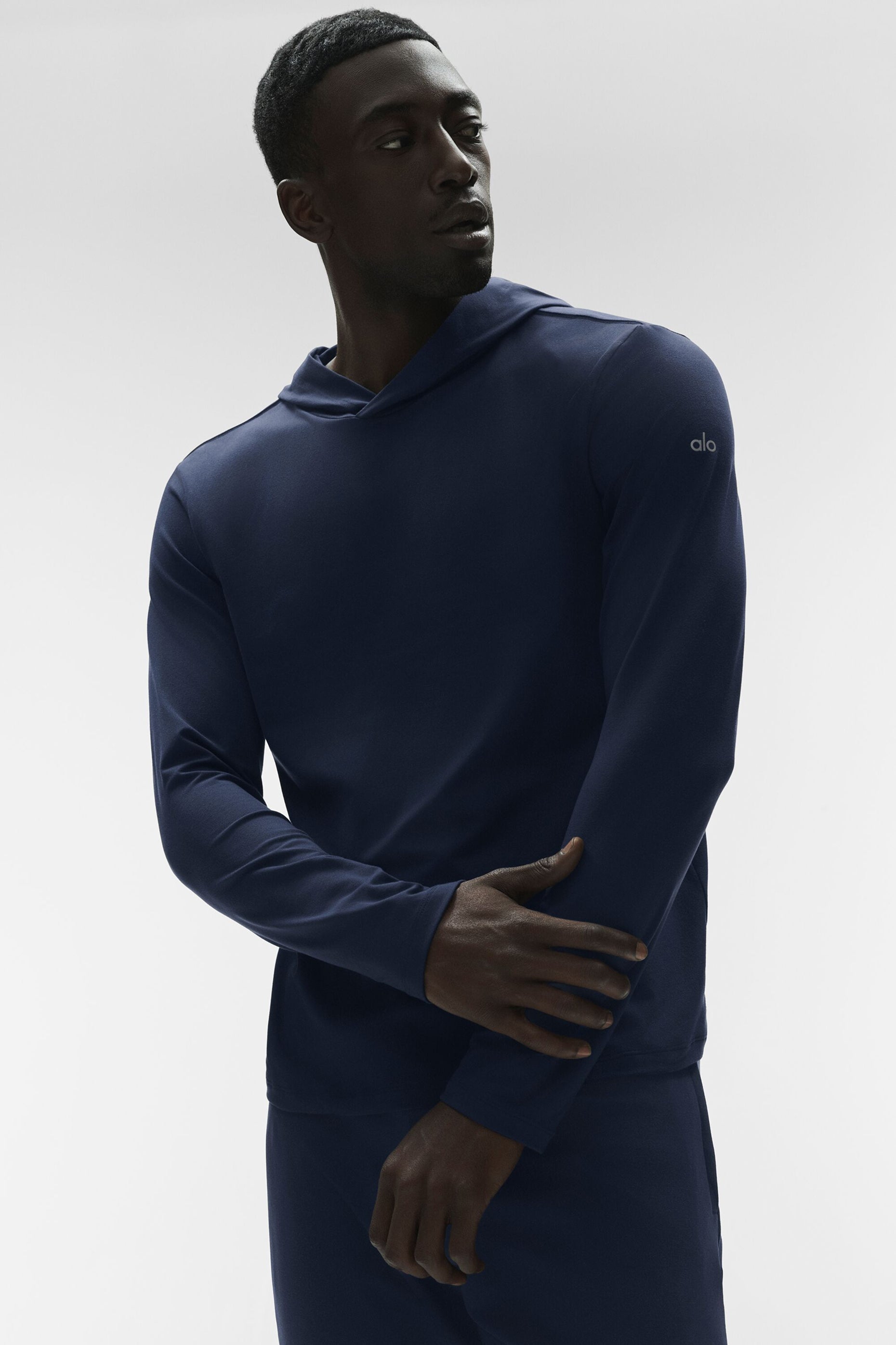 Conquer Reform Long Sleeve With Hood - Navy — photo 4