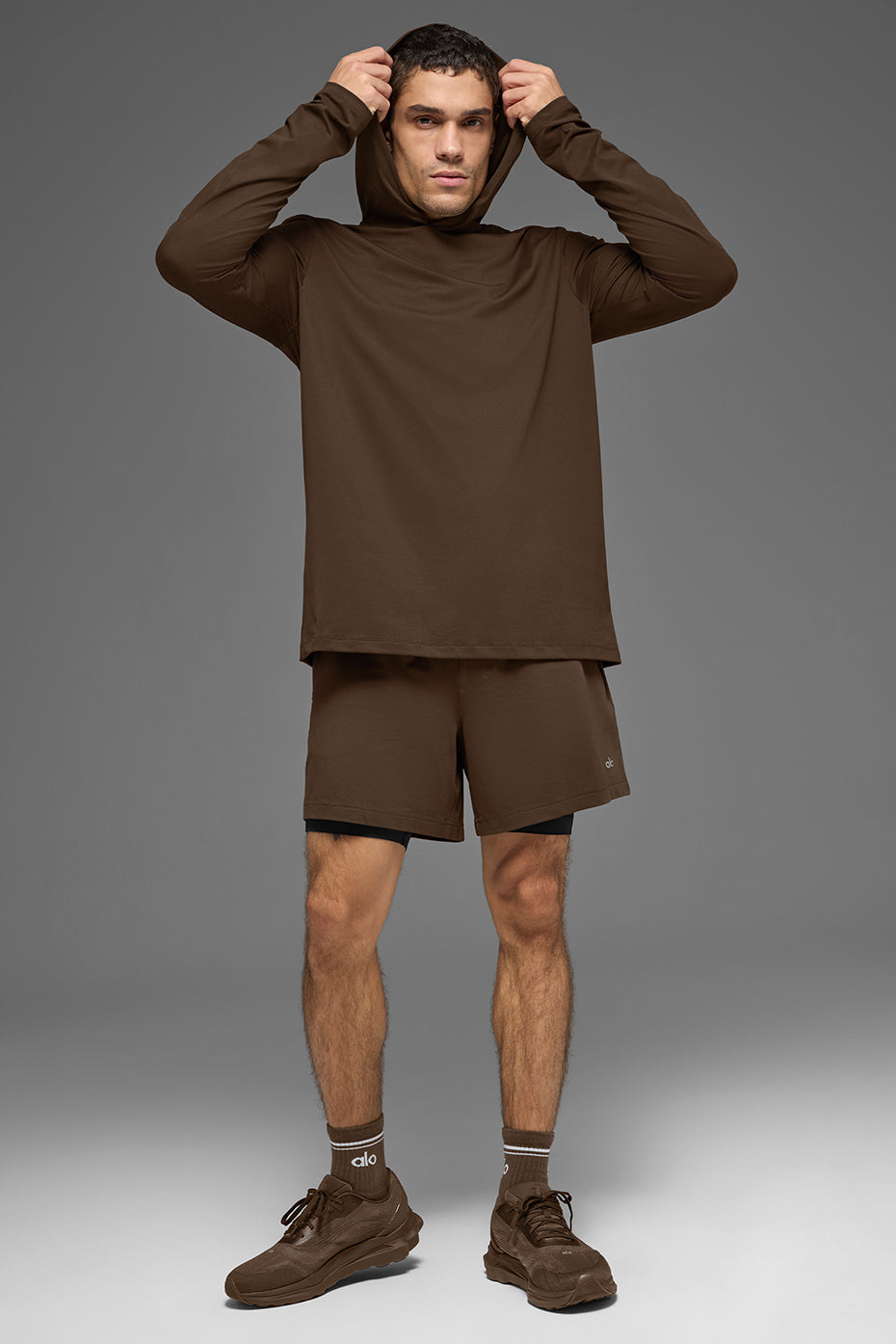 Conquer Reform Long Sleeve With Hood - Espresso — photo 5